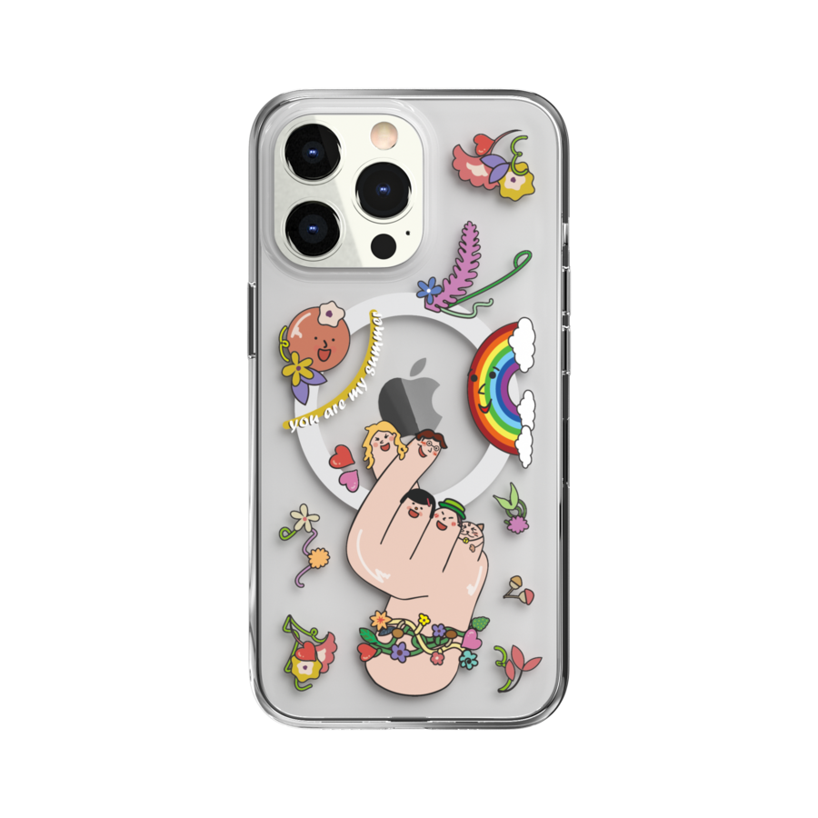 SwitchEasy MagLamour Magsafe Case For iPhone 13 Pro - Finger Heart