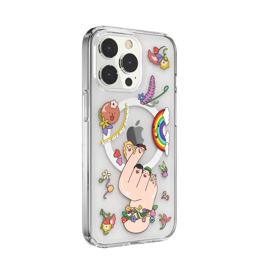 SwitchEasy MagLamour Magsafe Case For iPhone 13 Pro - Finger Heart