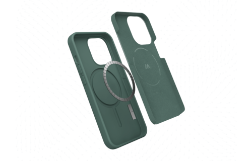SwitchEasy MagSkin Magsafe Silicone Case For iPhone 14/13 - Pine Green