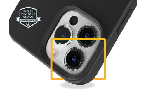 SwitchEasy MagSkin Magsafe Silicone Case For iPhone 13 Pro - Black