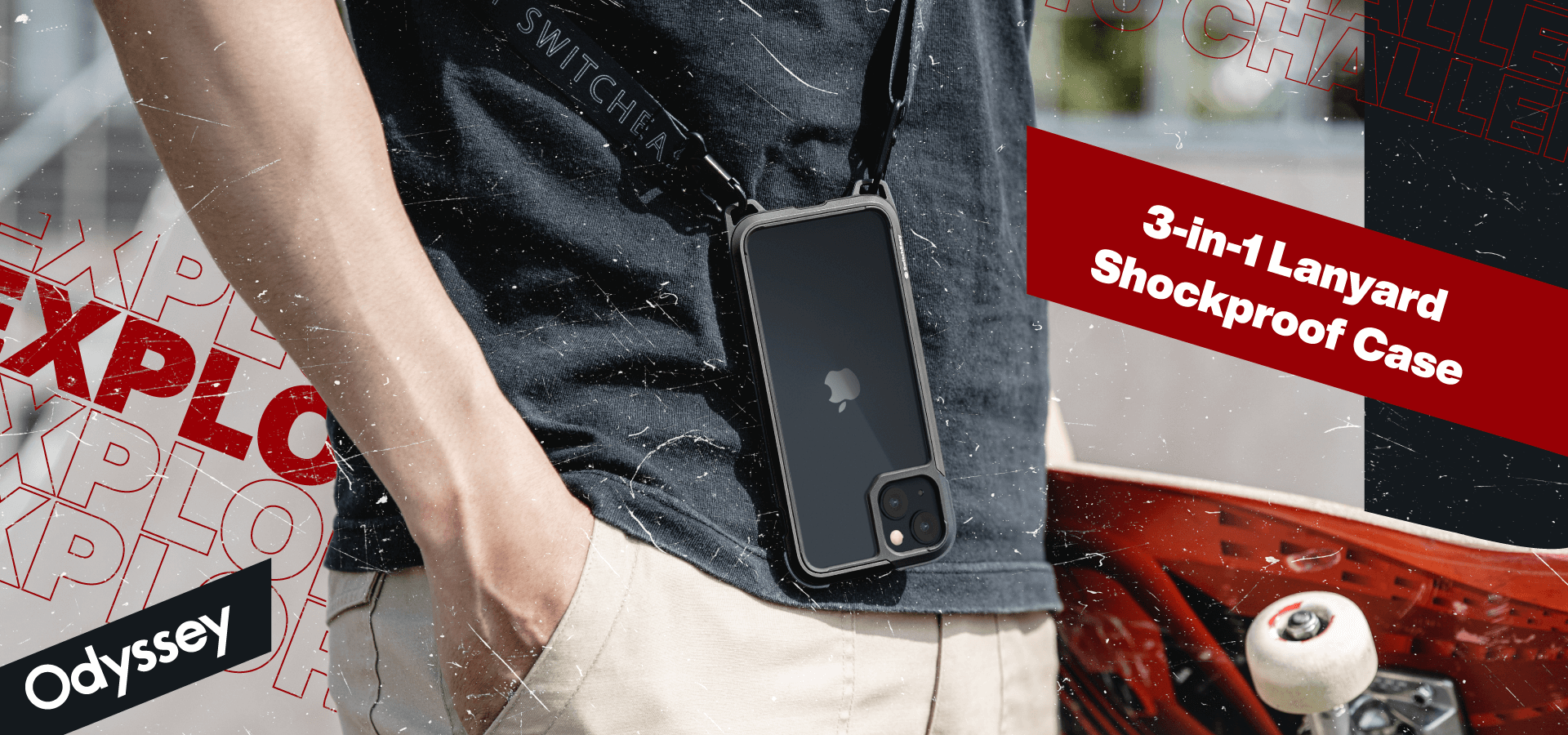 SwitchEasy Odyssey Shockproof Case For iPhone 13 Pro - Trendy