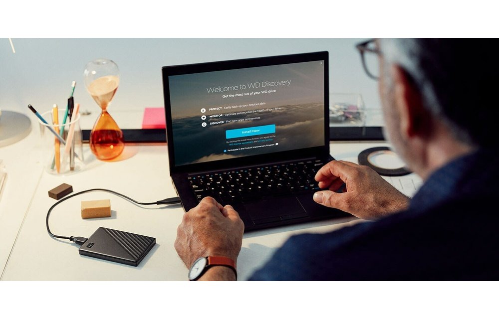 WD My Passport Portable Hard Drive 1TB