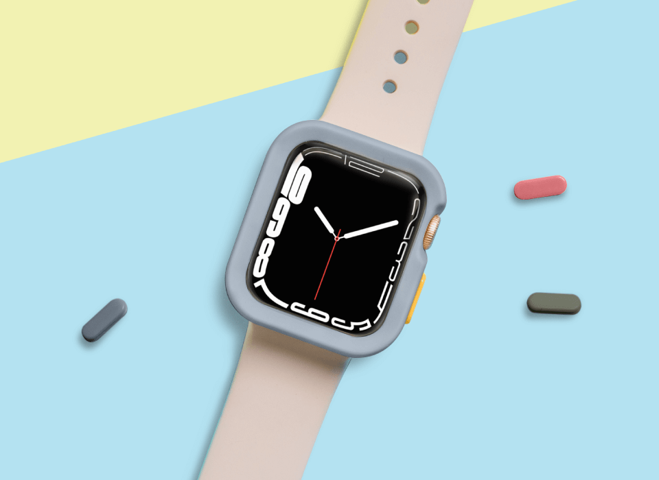 SwitchEasy Colors Case for Apple Watch 7&6&SE&5&4 40/41mm - Abyss Blue