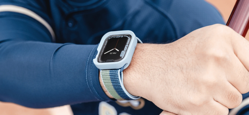 SwitchEasy Colors Case for Apple Watch 7&6&SE&5&4 44/45mm - Abyss Blue