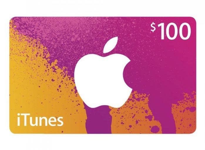 Apple iTunes Gift Card $100 USA Store