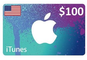 Apple iTunes Gift Card $100 USA Store