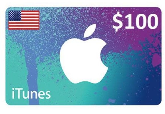 Apple iTunes Gift Card $100 USA Store