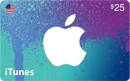 iTunes Gift Card $25 USA Store