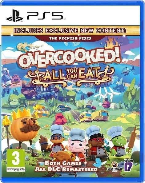 Sony PlayStation 5 Gaming Software -  Overcooked