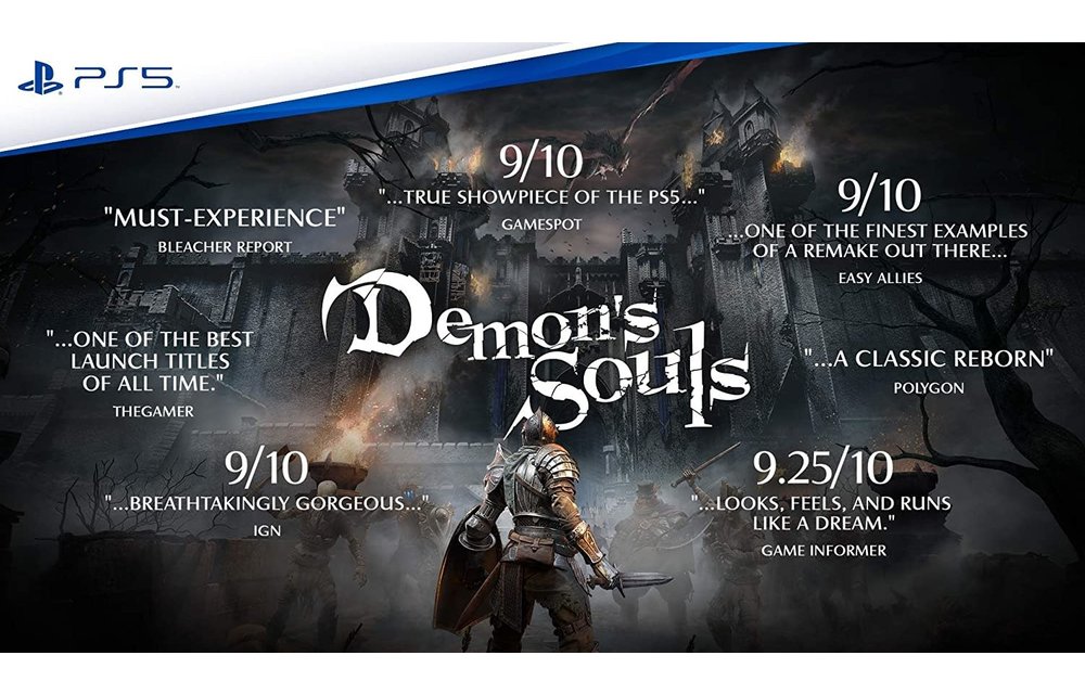 Sony PlayStation 5 Gaming Software - Demons Souls