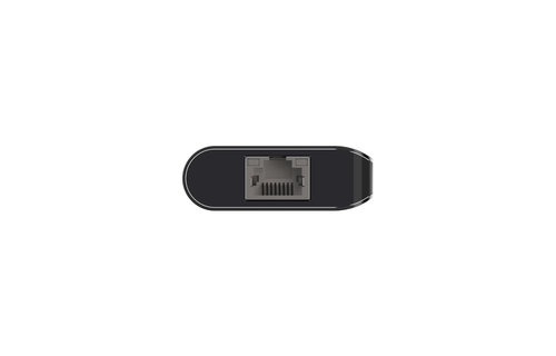 Belkin Connect USB-C 6 in 1 Multiport Adapter - Gray