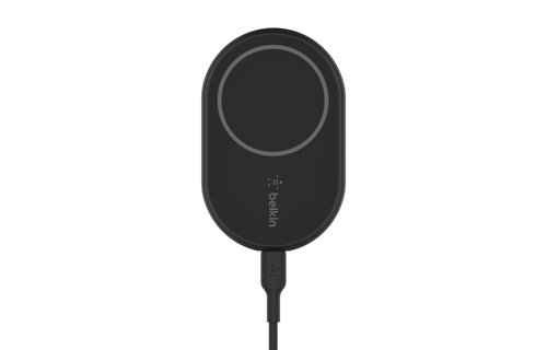 Belkin Magnetic Magsafe Wireless  Charger / Car Mount 10W With car Charger - Black