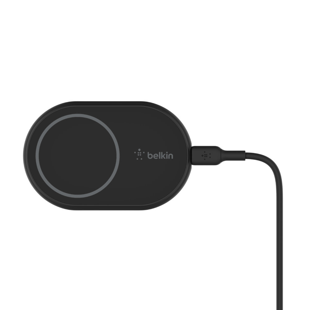 Belkin Magnetic Magsafe Wireless Charger / Car Mount 10W With car Charger - Black