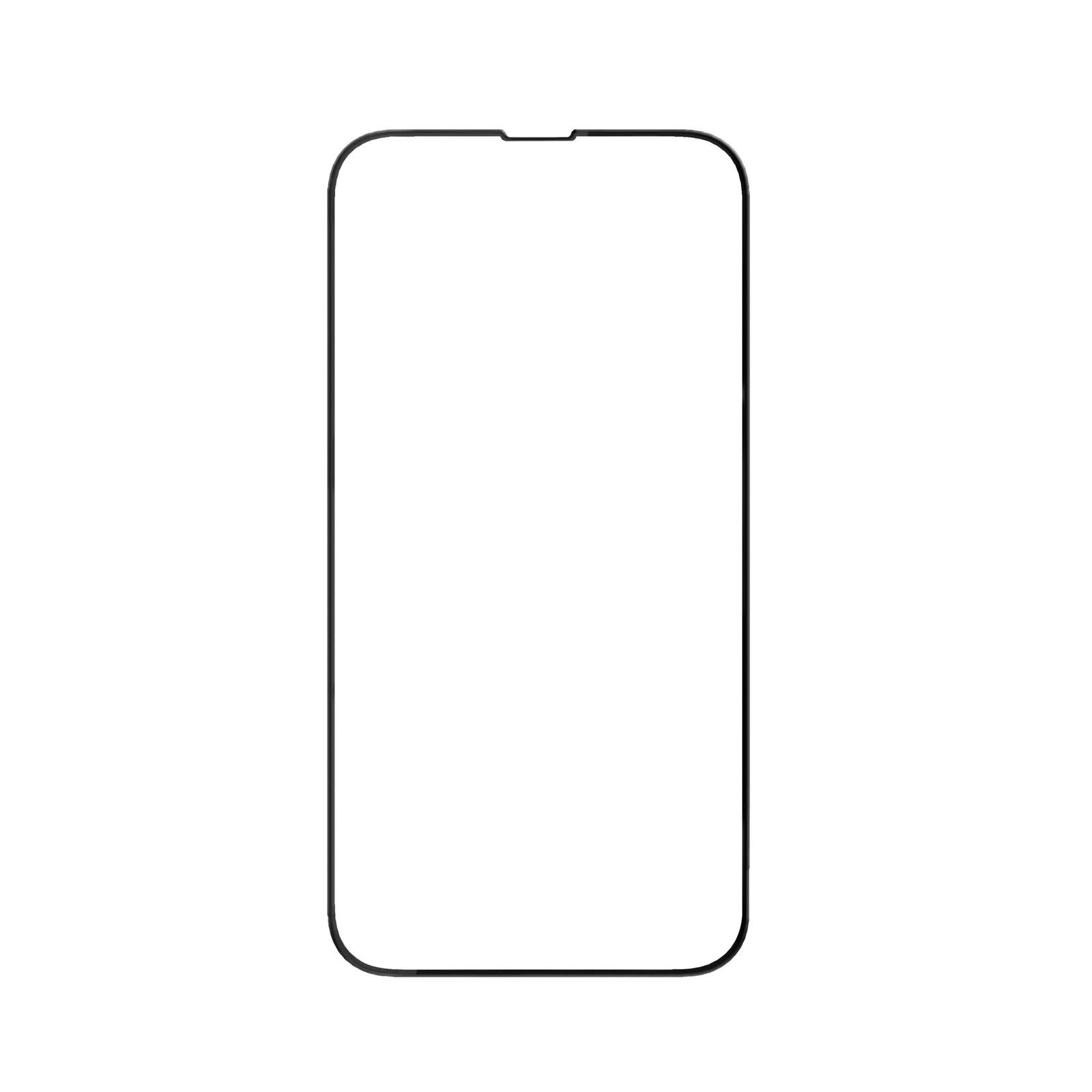 Green 3D Forte HD Glass Full Curved Screen Protector For iPhone 13 Pro Max - Clear