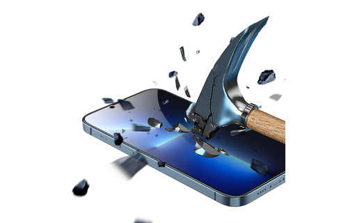 Green 3D Privacy Scratch Free Round Edge Glass Screen Protector for iPhone 13 Pro - Black