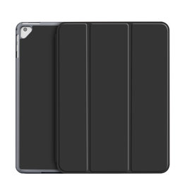 Green Premium Vegan Leather Case For iPad 5th/6th 9.7"  - Black