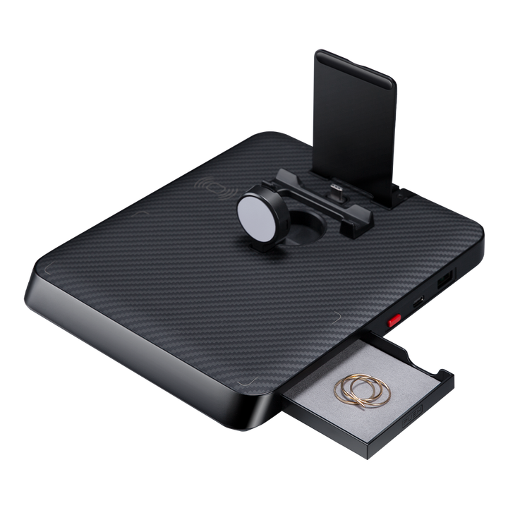 Pitaka Air Omani Ultimate Wireless Charging Satation 6-in-1 Charging Dock  - Aramid Fiber