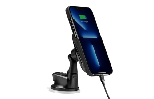 Pitaka MagEZ Magsafe wirless Charge Car Mount Pro - Suction Mount