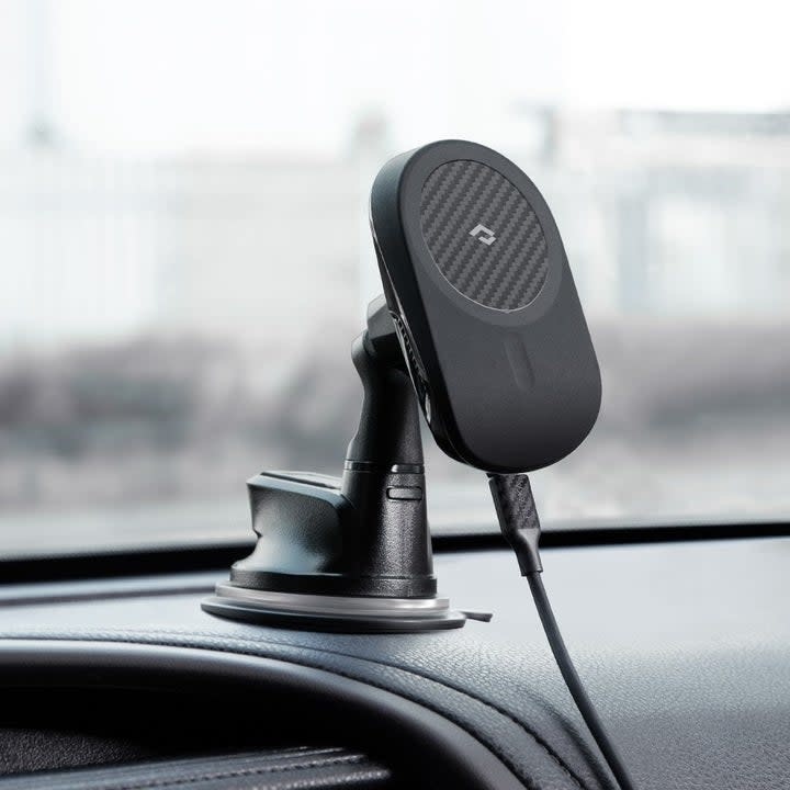 Pitaka MagEZ Magsafe wirless Charge Car Mount Pro - Suction Mount
