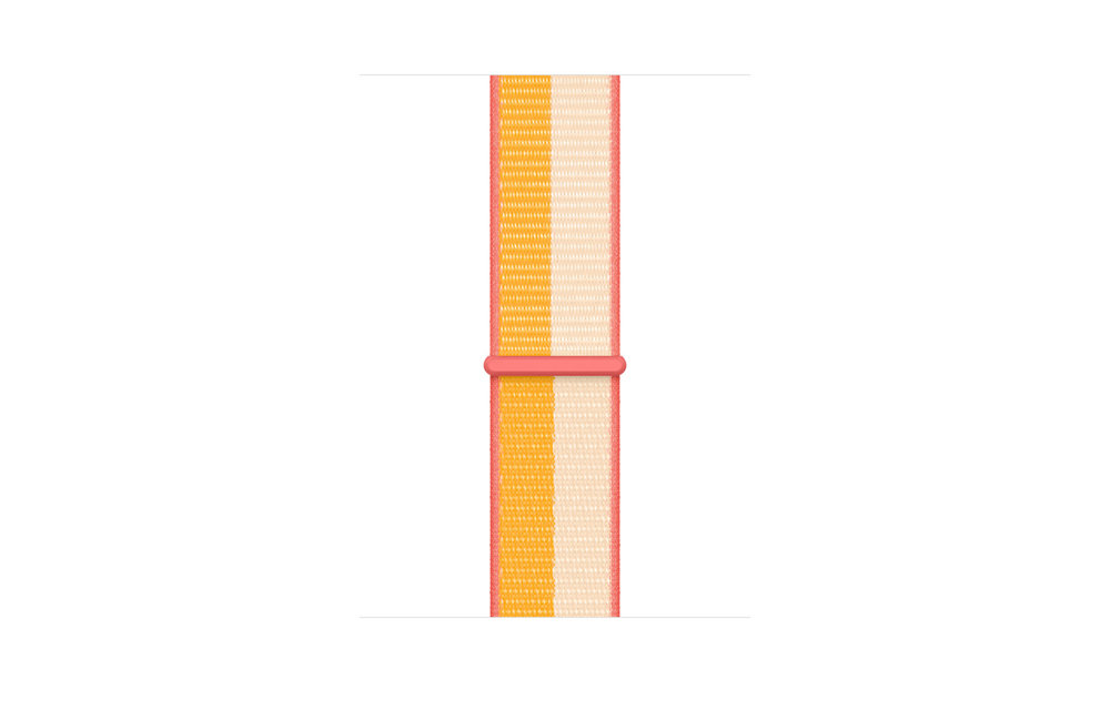 Apple Watch Sport Loop Band 42/44/45/46/49mm - Maize/White