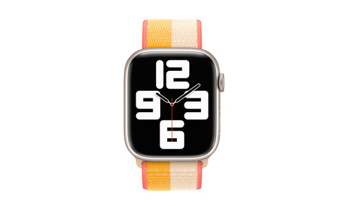 Apple Watch Sport Loop Band 42/44/45/46/49mm - Maize/White