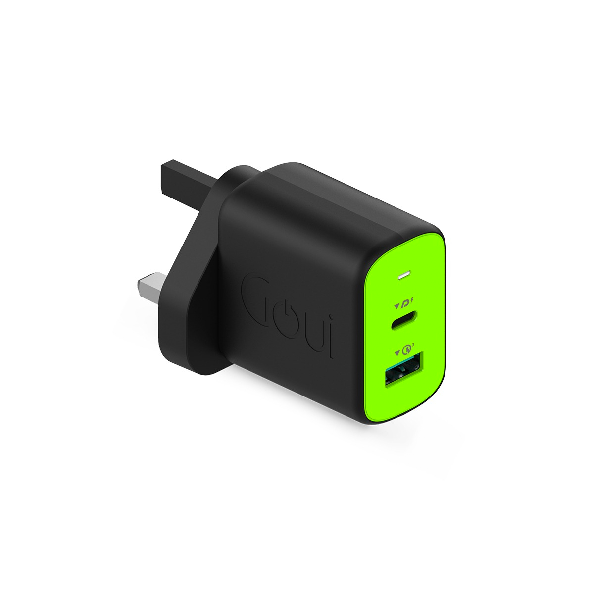 Goui Super Mini Plus PD Universal Travel Charger 45W - Black