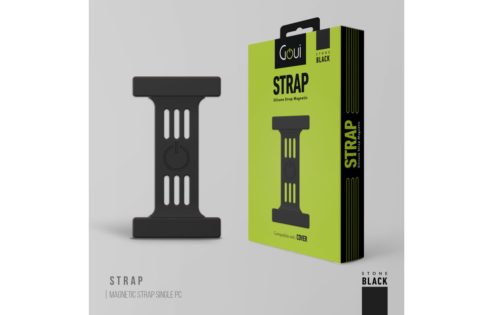 Goui Silicone Magnetic Strap - Black