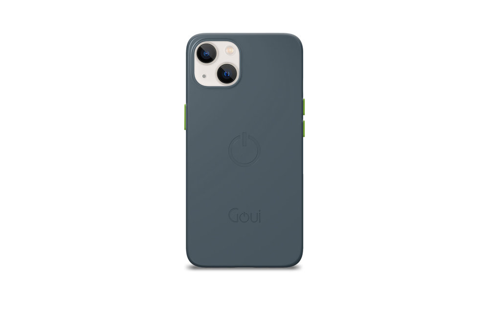 Goui Magnetic Case for iPhone 13 with Magnetic Bar - Steel Grey