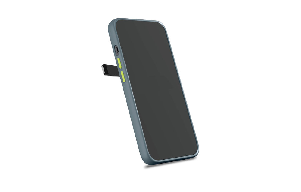 Goui Magnetic Case for iPhone 13 with Magnetic Bar - Steel Grey