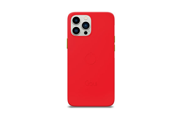 Goui Magnetic Case for iPhone 13 Pro with Magnetic Bar - Cherry Red