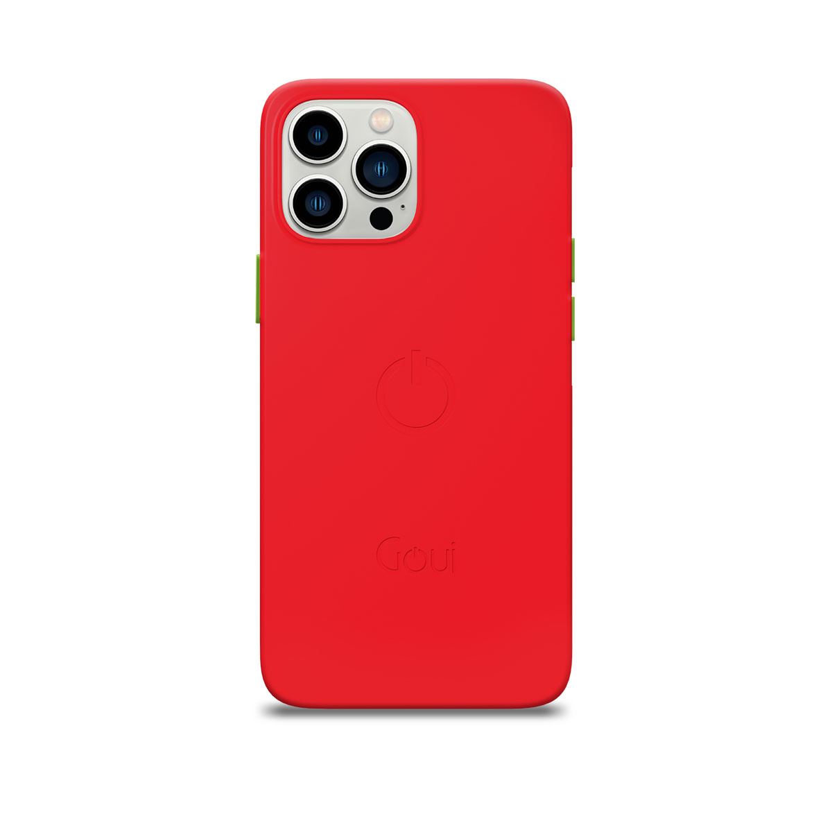 Goui Magnetic Case for iPhone 13 Pro with Magnetic Bar - Cherry Red