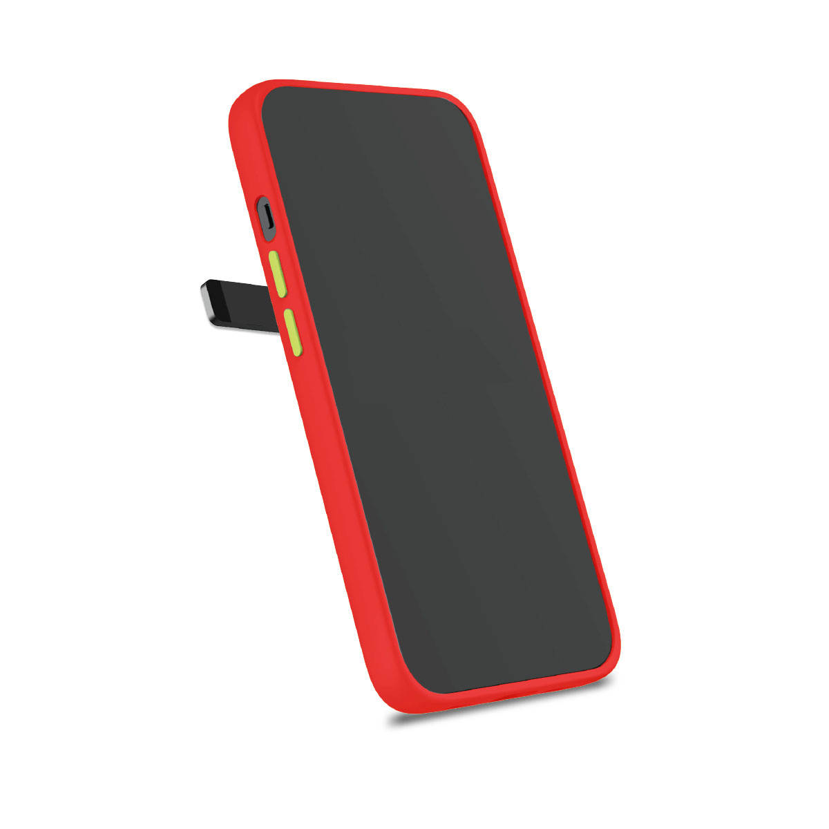 Goui Magnetic Case for iPhone 13 Pro with Magnetic Bar - Cherry Red