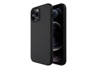 Evutec Aer Karbon Series With Afix Case for iPhone 13 Pro - Black