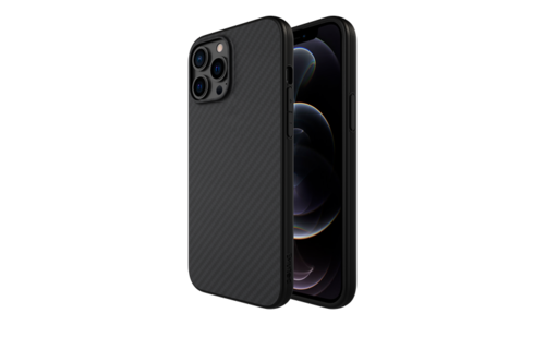 Evutec Aer Karbon Series With Afix Case for iPhone 13 Pro - Black