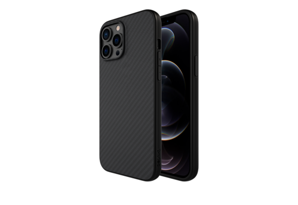 Evutec Aer Karbon Series With Afix Case for iPhone 13 Pro - Black