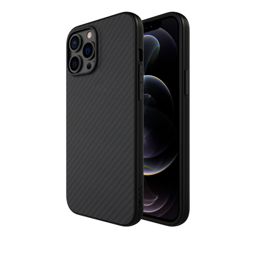 Evutec Aer Karbon Series With Afix Case for iPhone 13 Pro - Black