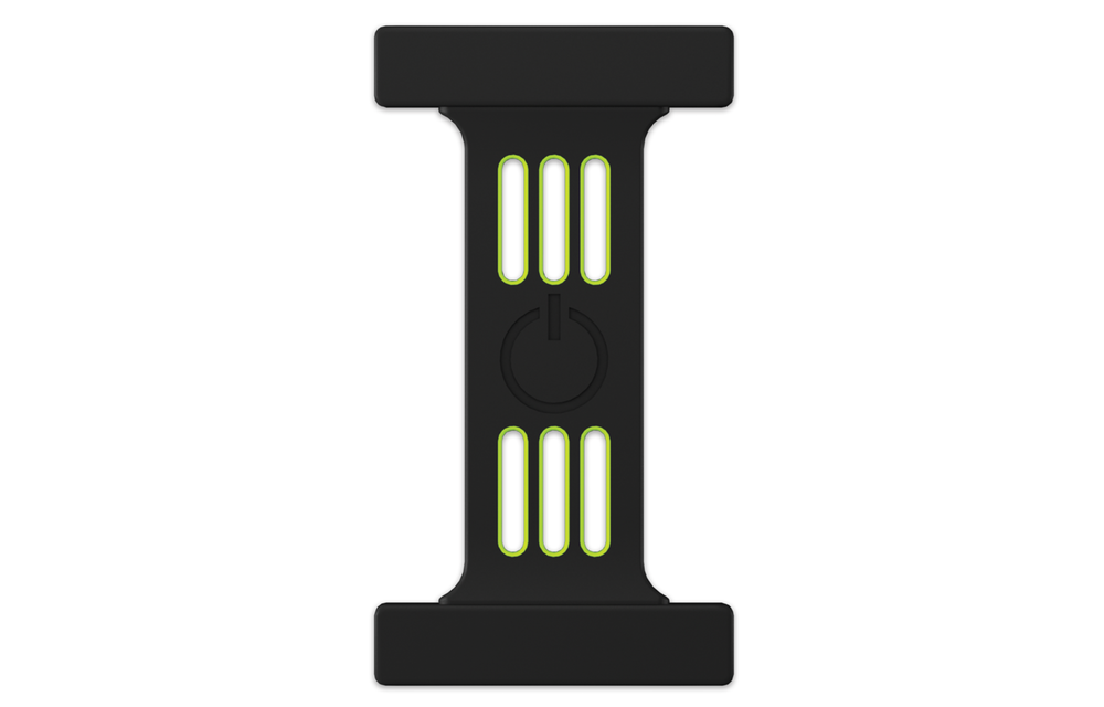 Goui Silicone Magnetic Strap - Black Green