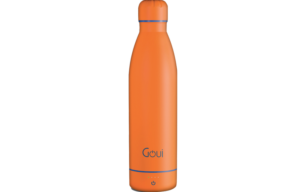 Goui Loch Stainless Steel Water Bottle Wireless Charger 6000 mah - Orange
