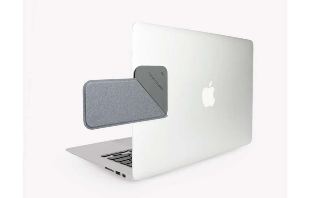 Moft Adhesive Snap Laptop Phone Holder - Cool Gray