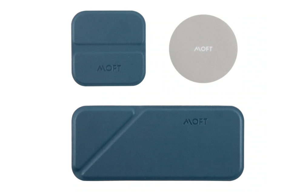 Moft Adhesive Snap Laptop Phone Holder - Cool Gray