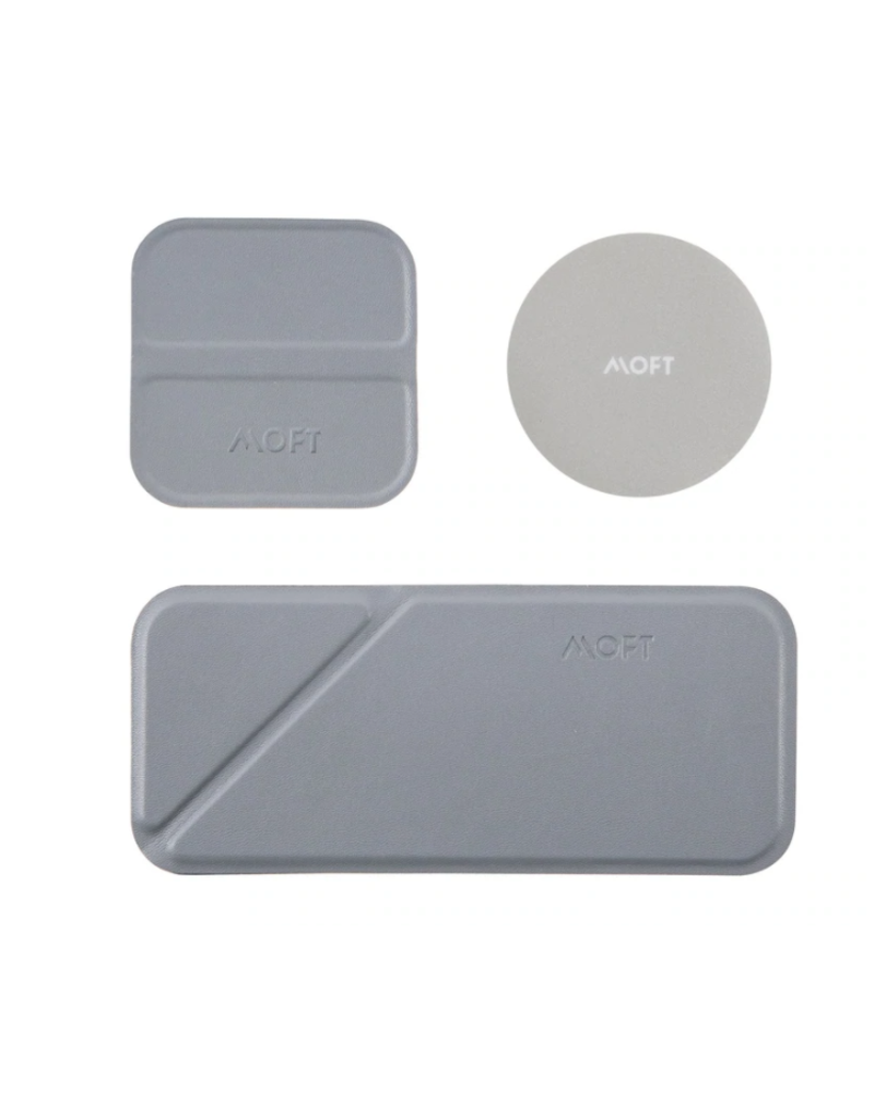 Moft Moft Adhesive Snap Laptop Phone Holder - Cool Gray