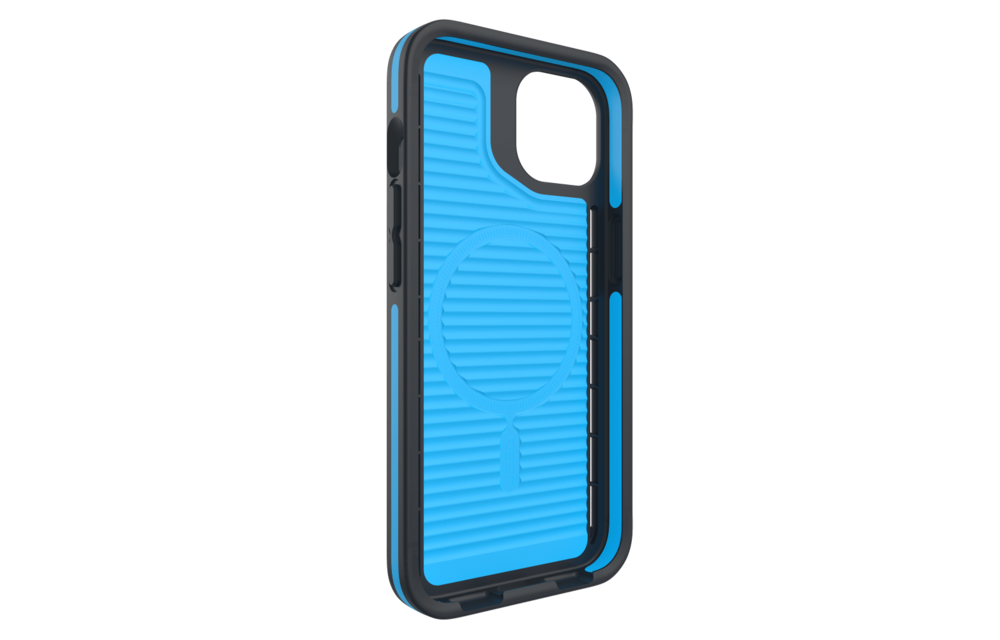 Gear4 Vancouver Snap Magsafe Case for Apple iPhone 14/13 - Blue