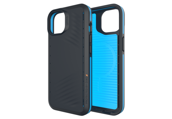 Gear4 Vancouver Snap Magsafe Case for Apple iPhone 14/13 - Blue