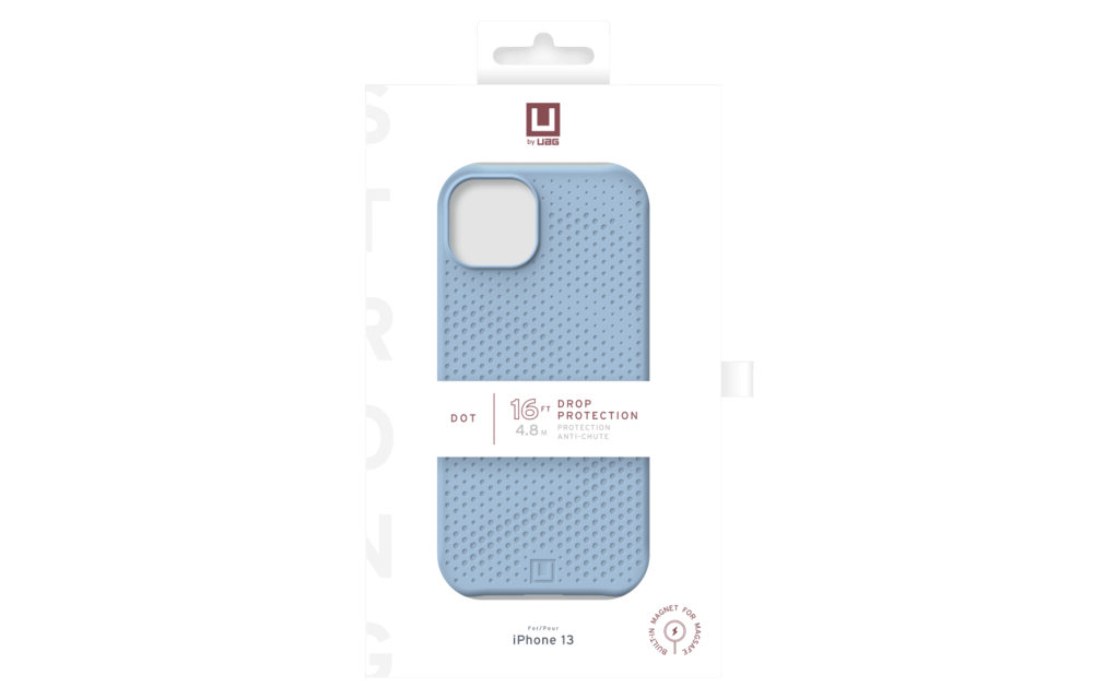 UAG U Dot Case for Apple iPhone 14/13 - Cerulean