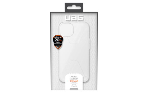 UAG Civilian Case for Apple iPhone 14/13 - Frosted Ice