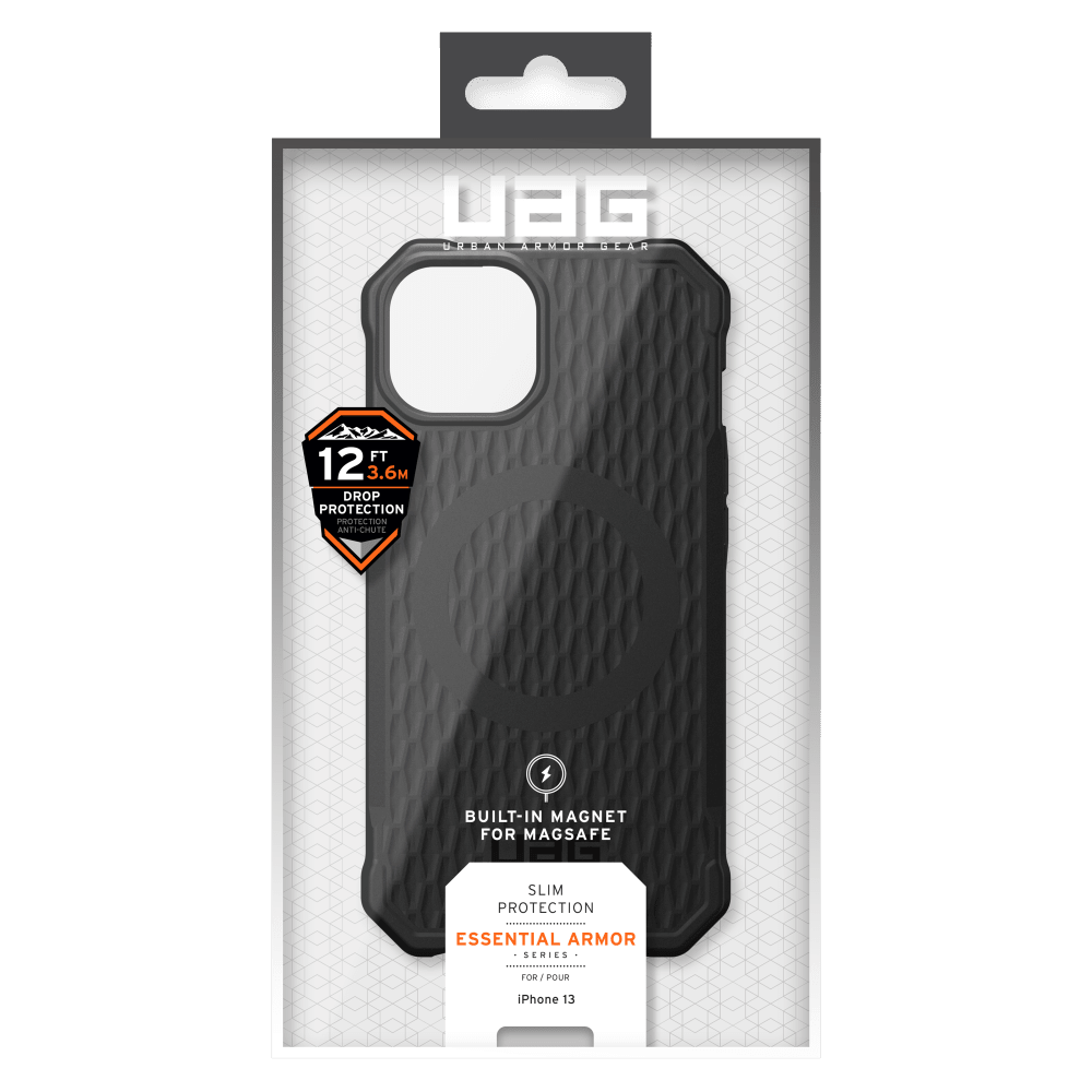 UAG Essential Armor MagSafe Case for Apple iPhone 14/13 - Black