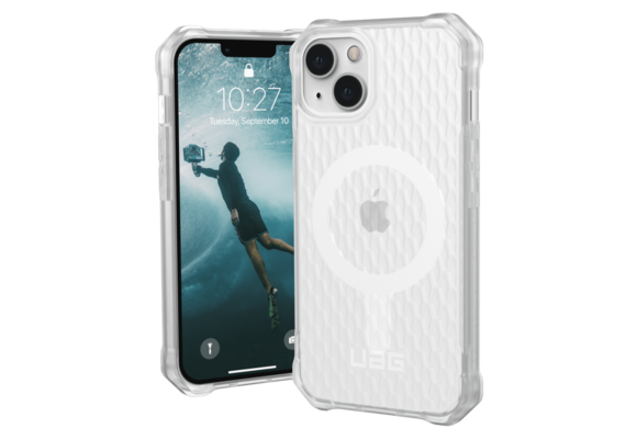 UAG Essential Armor MagSafe Case for Apple iPhone 14/13 - Frosted Ice