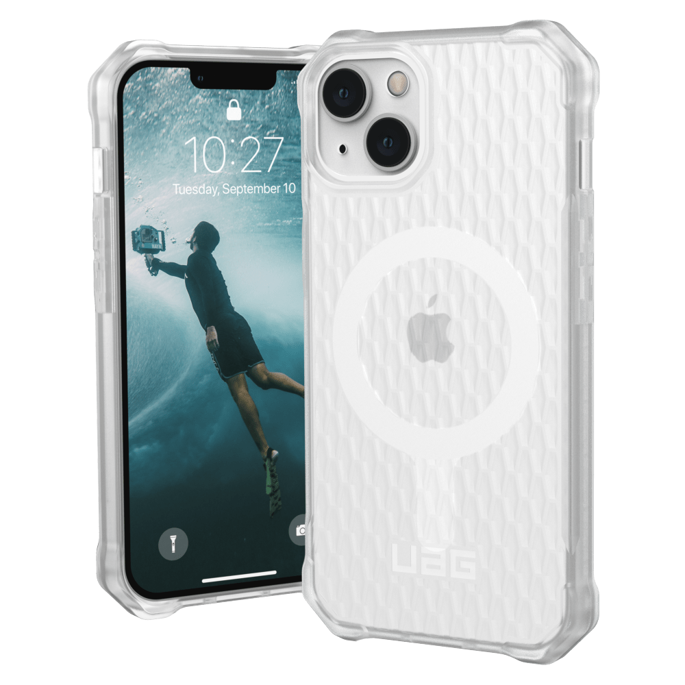 UAG Essential Armor MagSafe Case for Apple iPhone 14/13 - Frosted Ice