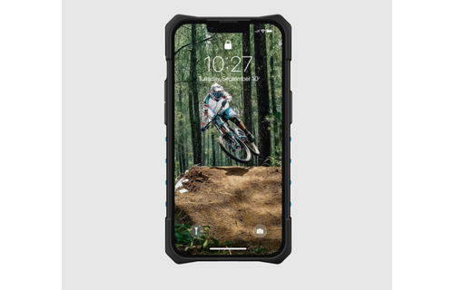 UAG Plasma Case for Apple iPhone 14/13 - Mallard and Black