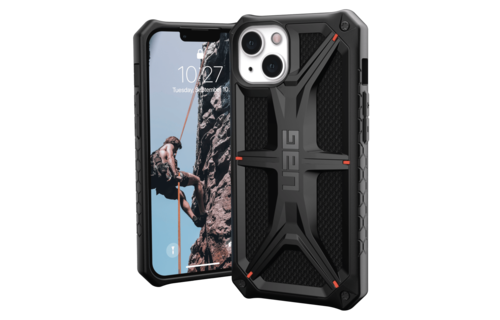 UAG Monarch Case for Apple iPhone 14/13 - Kevlar Black